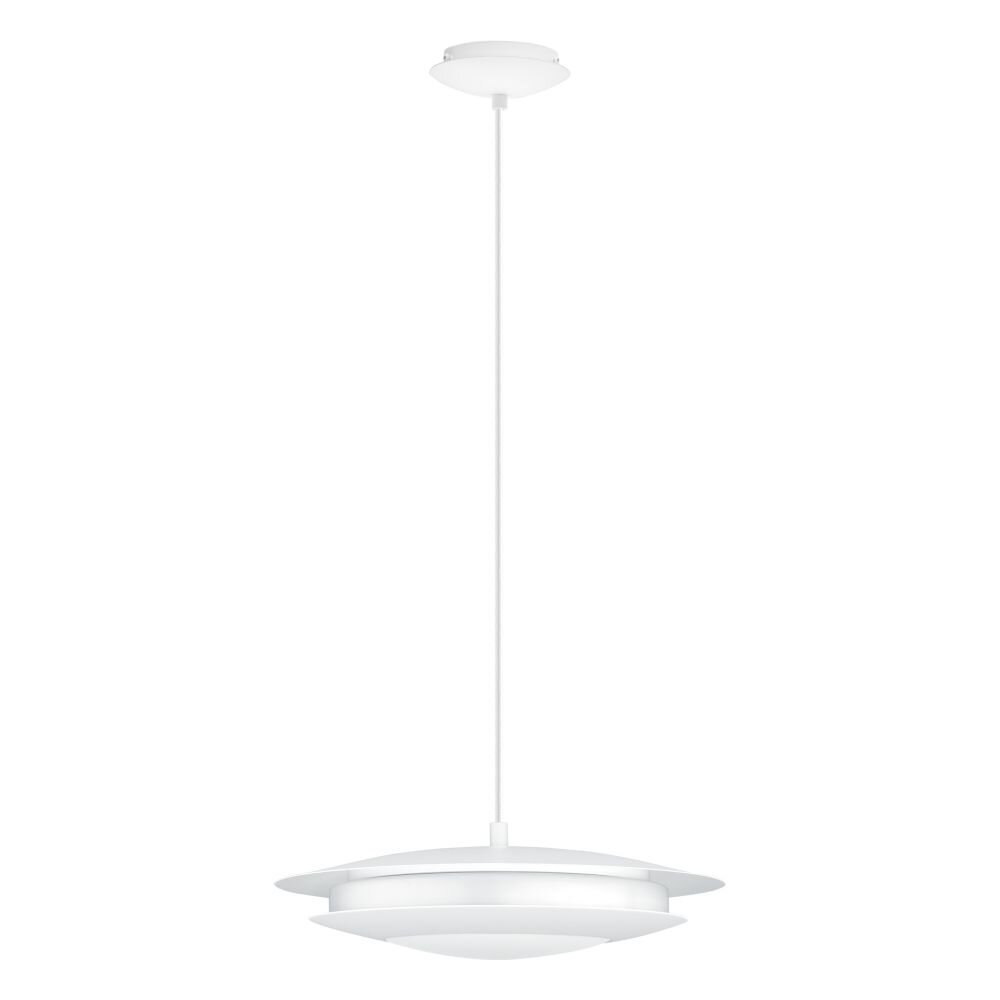 Suspension EGLO connect MONEVA-C LED Blanc, 1 lumière, Changeur de couleurs main product photo