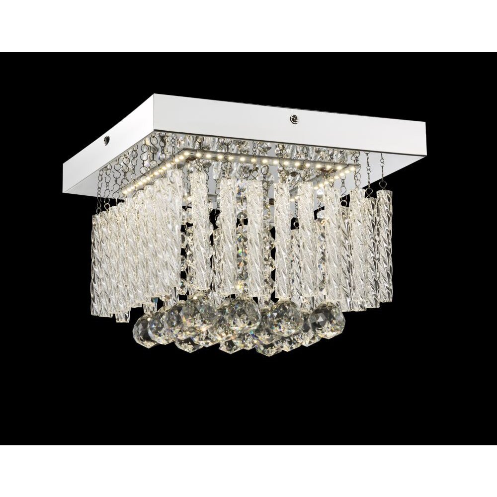 Plafonnier Globo LED Chrome, 1 lumière main product photo