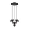 Suspension EGLO ARISCANI Noir, 10 lumières