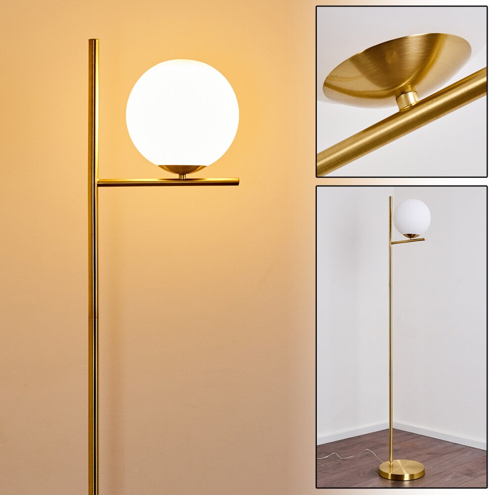 Lampadaire Hogatza Laiton, 1 lumière main product photo