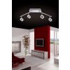 Plafonnier Paul Neuhaus SILEDA Aluminium, 4 lumières
