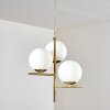 Suspension Hogatza Laiton, 3 lumières