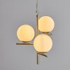 Suspension Hogatza Laiton, 3 lumières