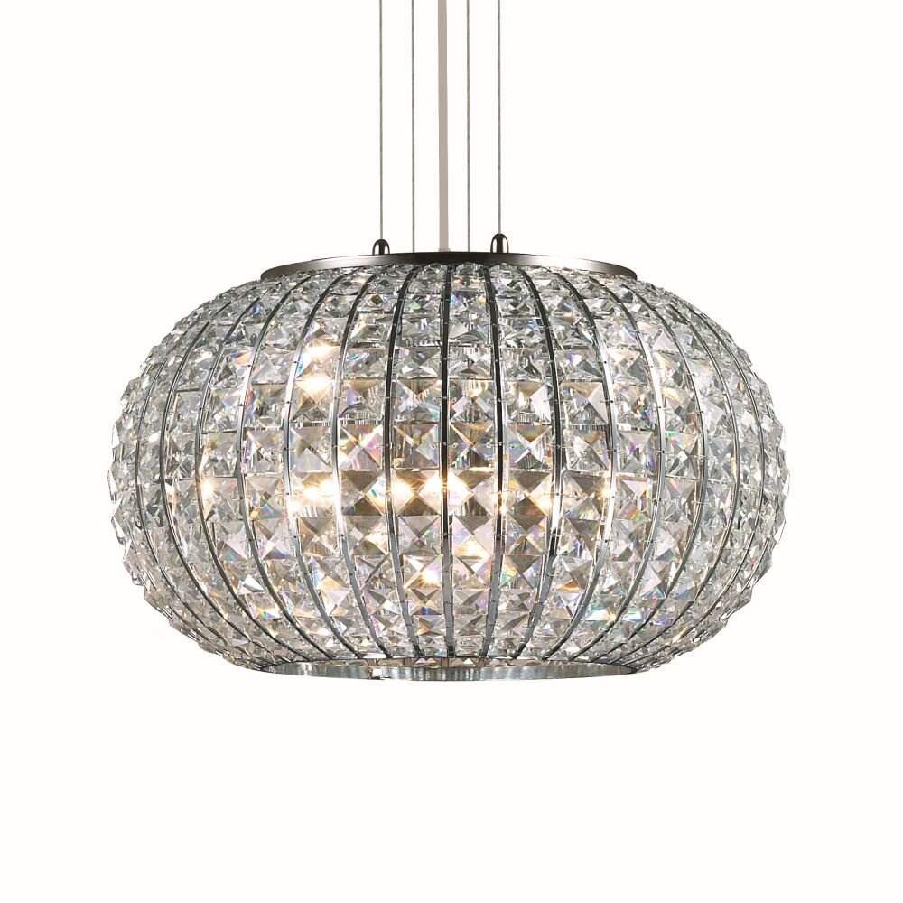 Suspension Ideal Lux CALYPSO Chrome, 5 lumières main product photo