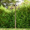 Lampadaire d'extérieur Lohja Rouille, 3 lumières