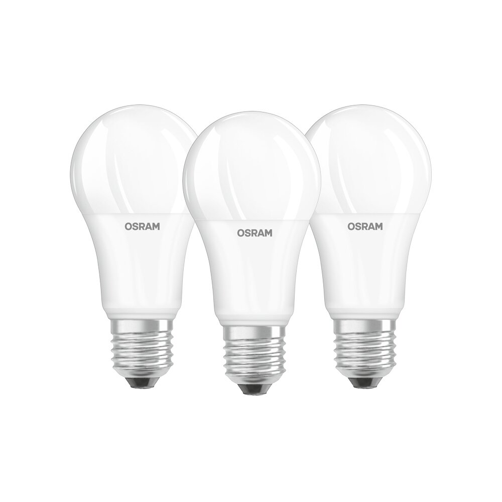 Lot de 3 Osram LED E27 13 Watt 4000 Kelvin 1521 Lumen main product photo