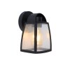 Applique murale d'extérieur Lutec KELSEY Noir, 1 lumière