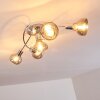 Plafonnier Esberg Chrome, 5 lumières