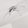 Plafonnier Wikon LED Nickel mat, 3 lumières