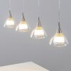 Suspension Masterlight Caterina LED Nickel mat, 4 lumières