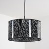 Suspension Annaoplis Noir, 1 lumière