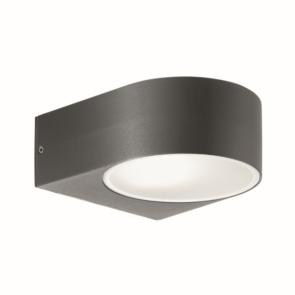 Applique murale d'extérieur Ideal Lux IKO Anthracite, 1 lumière main product photo