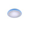 Plafonnier Leuchten Direkt Luisa LED Blanc, 2 lumières, Télécommandes, Changeur de couleurs
