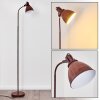 Lampadaire Koppom Rouille, 1 lumière
