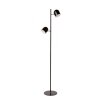 Lampadaire Lucide SKANSKA LED Noir, 2 lumières