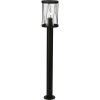 Borne lumineuse Brilliant Reed Noir, 1 lumière