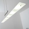 Suspension Lourdes LED Chrome, Nickel mat, 7 lumières