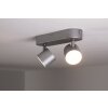 Spot Philips STAR LED Aluminium, Acier inoxydable, 2 lumières