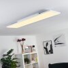 Plafonnier Bankura LED Blanc, 1 lumière, Télécommandes