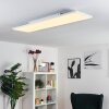 Plafonnier Bankura LED Blanc, 1 lumière, Télécommandes