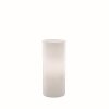 Lampe à poser Ideal Lux EDO Blanc, 1 lumière