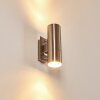 Applique murale d'extérieur Malaga Acier inoxydable, 2 lumières