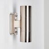 Applique murale d'extérieur Malaga Acier inoxydable, 2 lumières