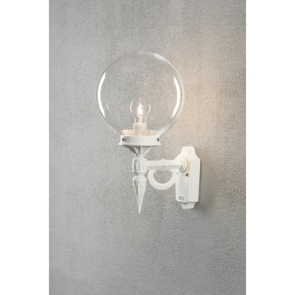 Applique murale Konstsmide Orion Blanc, 1 lumière main product photo