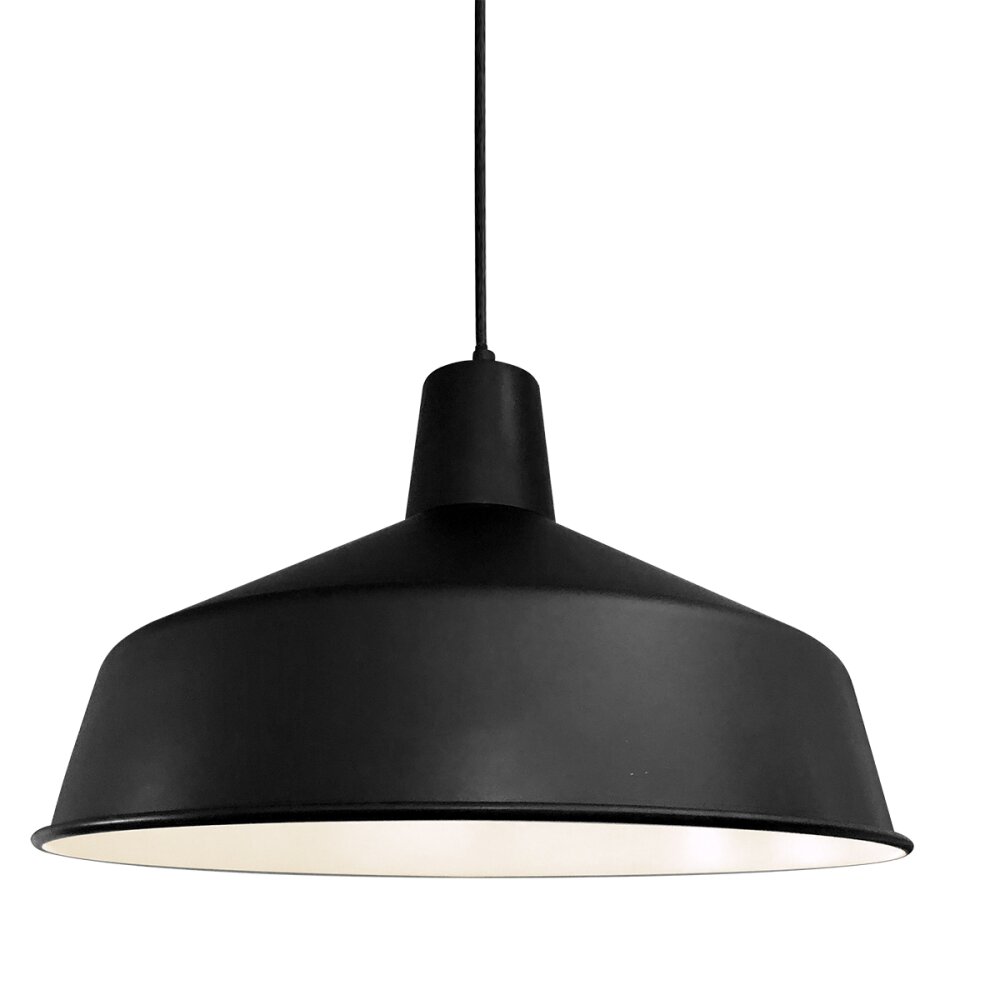 Suspension Steinhauer Blackmoon Noir, 1 lumière main product photo