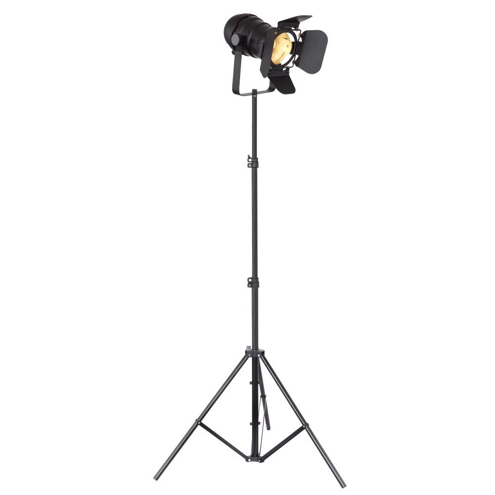 Lampadaire Globo EGON Noir, 1 lumière main product photo