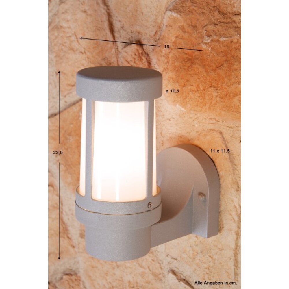 Applique murale Konstsmide grau Blanc, 1 lumière main product photo