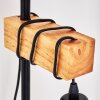 Lampe de table Barbengo Brun, Noir, 1 lumière