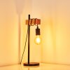 Lampe de table Barbengo Brun, Noir, 1 lumière