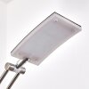 Lampadaire Lasona LED Brun, Argenté, 2 lumières