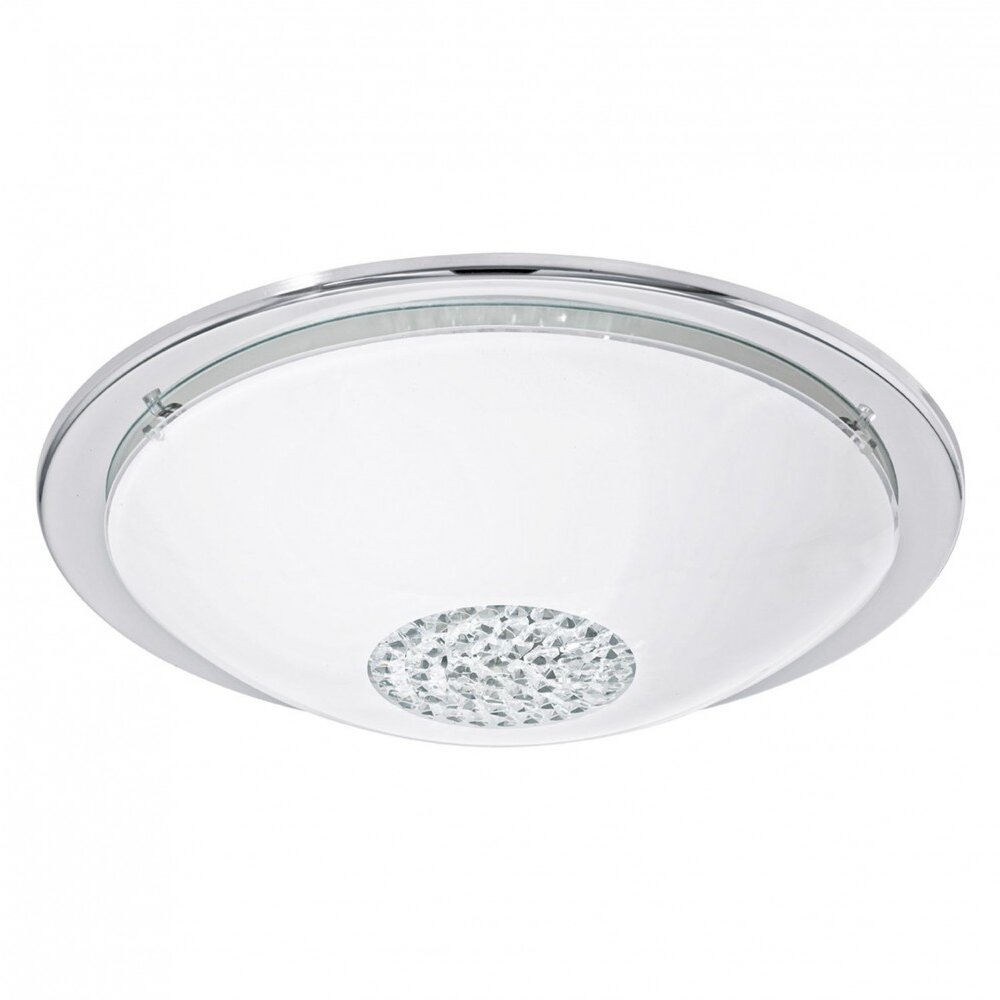 Plafonnier Eglo GIOLINA LED Chrome, Aspect cristal, 1 lumière main product photo
