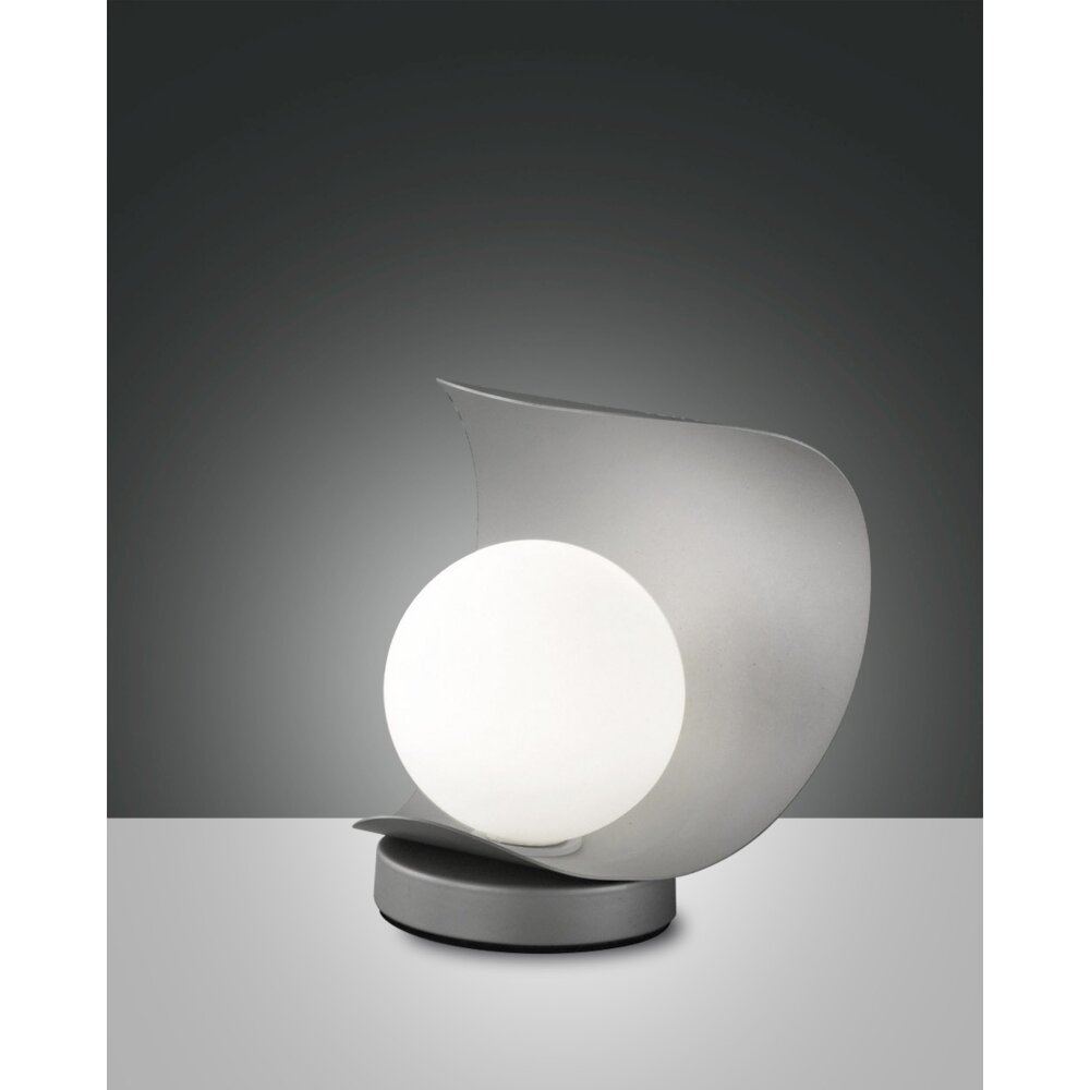 Lampe à poser Fabas Luce Adria LED Argenté, 1 lumière main product photo