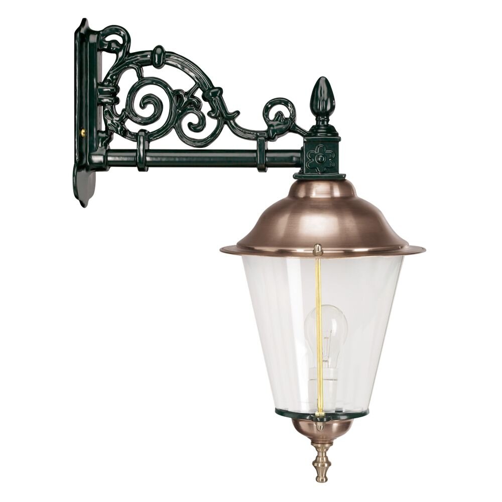 Applique murale KS Verlichting Durgerdam Vert, Cuivre, 1 lumière main product photo