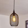 Suspension Moholm Noir, 1 lumière