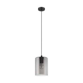 Suspension EGLO CADAQUES Noir, 1 lumière