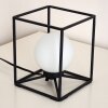 Lampe à poser Legano Noir, 1 lumière