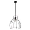 Suspension Globo KONGO Noir, 1 lumière