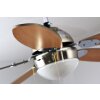 Ventilateur Globo AZURA Nickel mat, 1 lumière Ventilateur Globo AZURA Nickel mat, 1 lumière