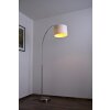 Lampadaire Trio 4611 Acier inoxydable, Nickel mat, 1 lumière
