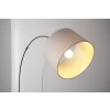 Lampadaire Trio 4611 Acier inoxydable, Nickel mat, 1 lumière