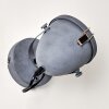 Applique murale Butikon Gris, 1 lumière
