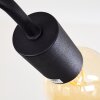 Plafonnier Valcolla Noir, 3 lumières