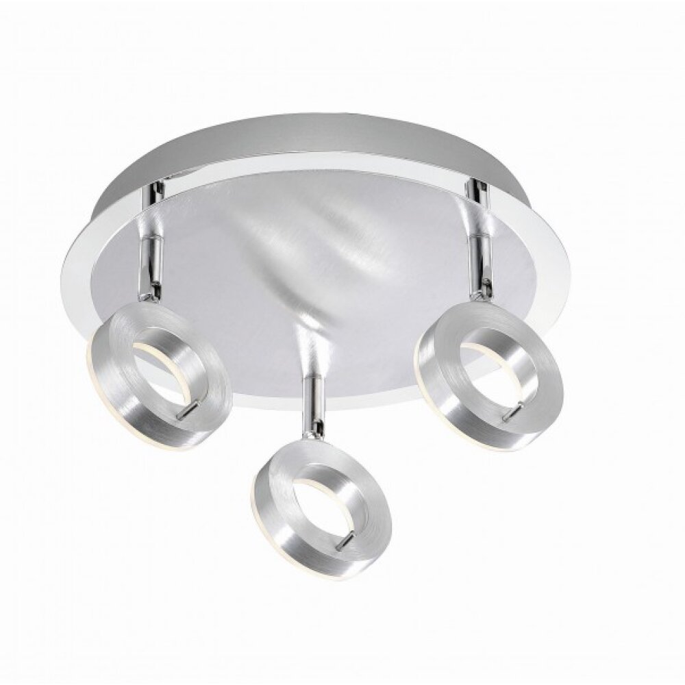 Plafonnier Paul Neuhaus SILEDA Aluminium, 3 lumières main product photo