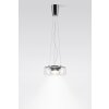 Suspension Serien Lighting CURLING LED Aluminium, 1 lumière