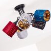Plafonnier Liared Noir, 5 lumières