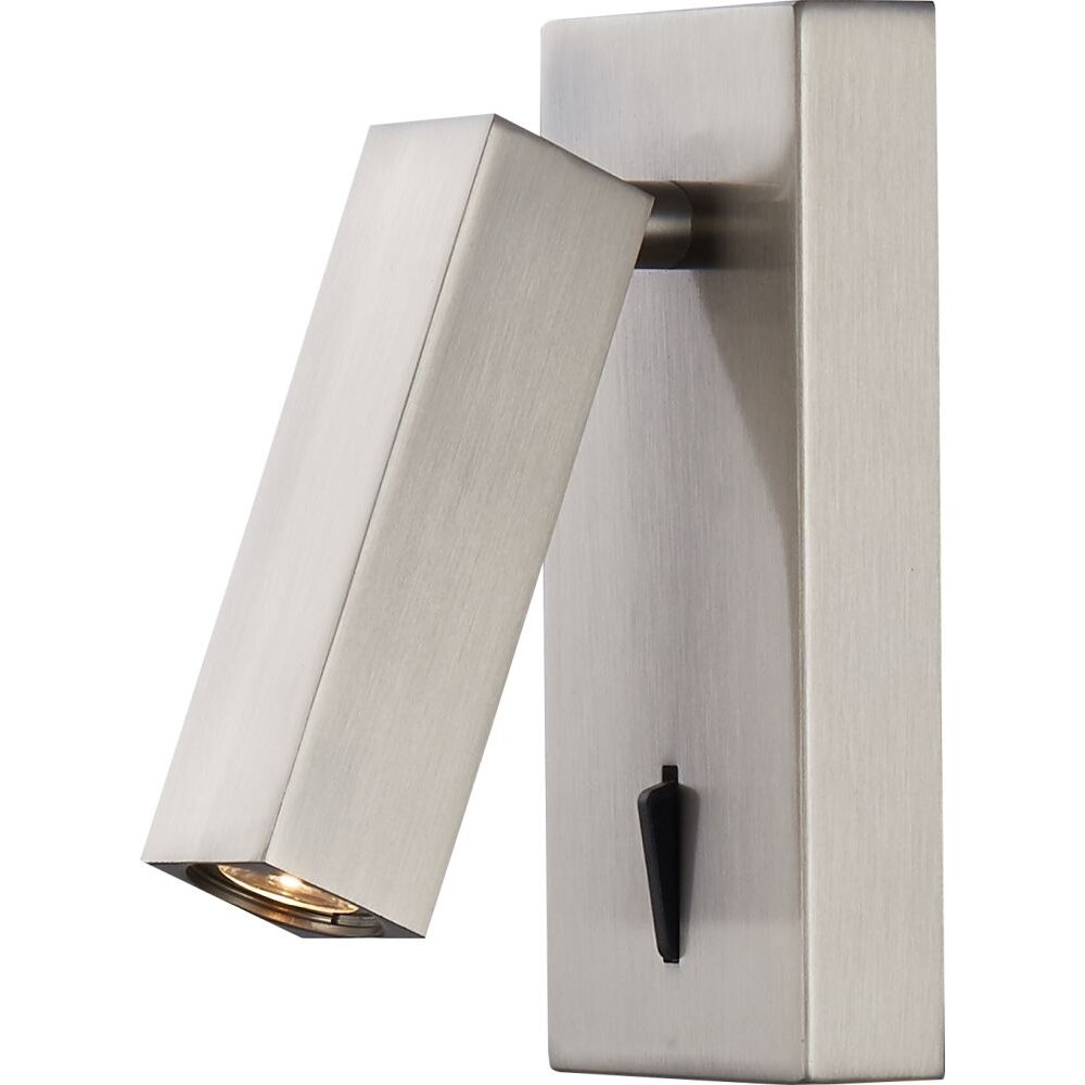 Applique murale Mantra TARIFA LED Nickel brillant, Nickel mat, 1 lumière main product photo